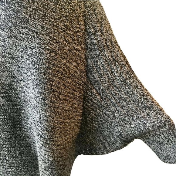 Style & Co Knit Scoop Neck Poncho Sweater NWT 🟡 - Picture 5 of 7